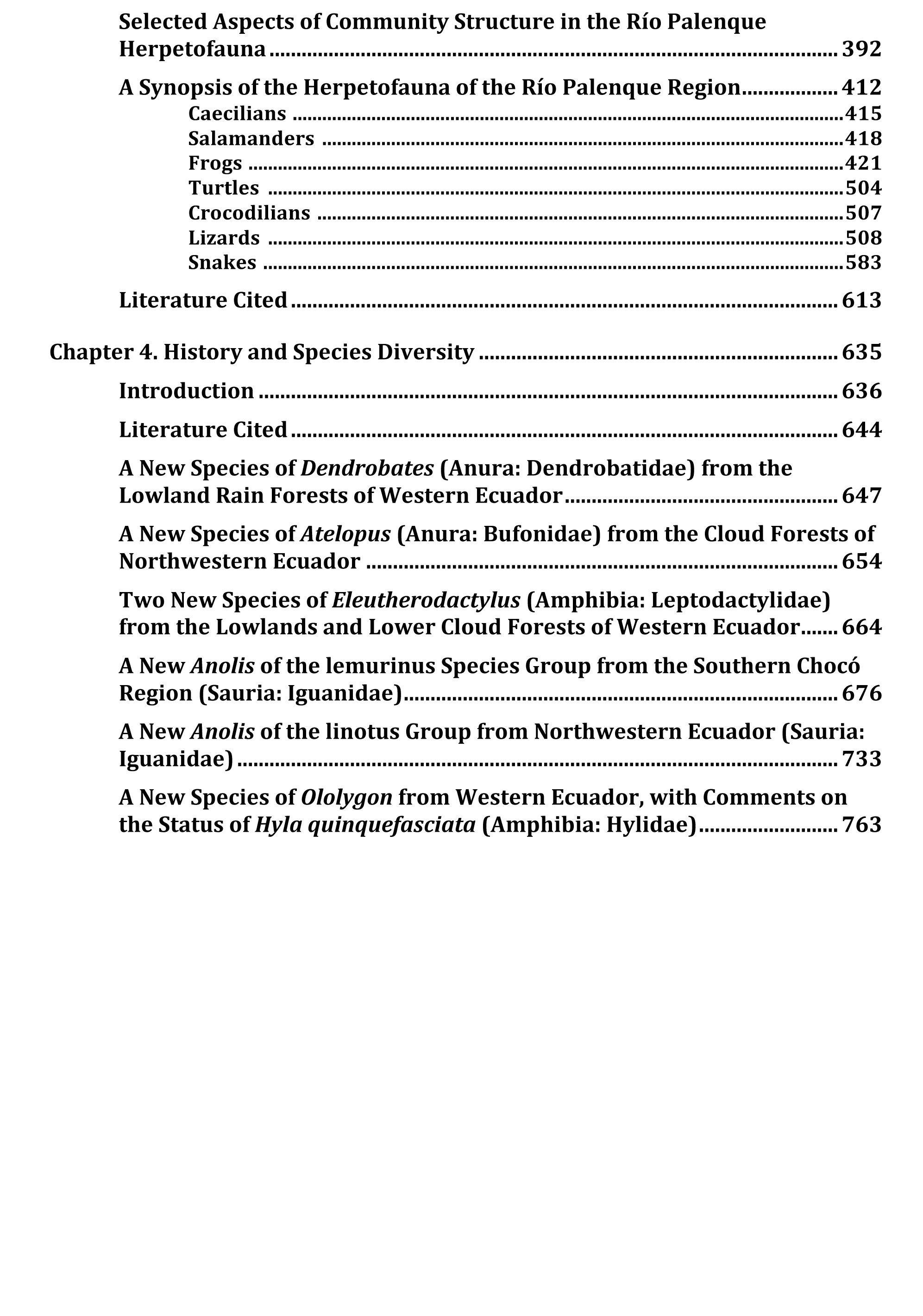 Sample table of contents thesis paper